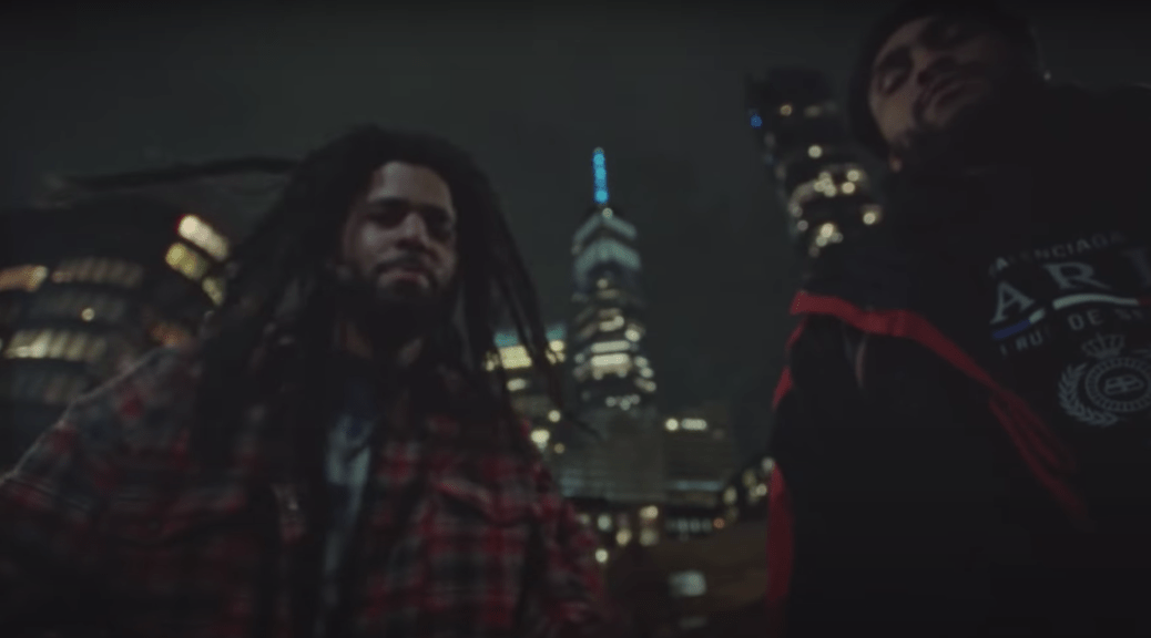 J. Cole and Dave East in applying.pressure